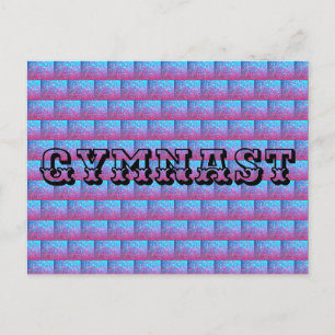 GYMNAST-vykort - Gymnastikgåva Vykort