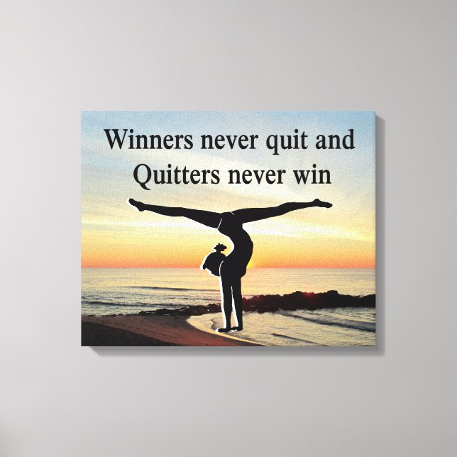 GYMNAST WINNER CANVASTRYCK (Framsida)