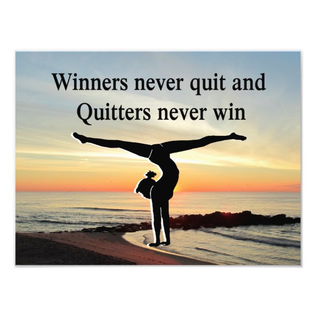 GYMNAST WINNER FOTOTRYCK (Framsidan)