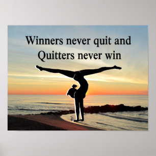 GYMNAST WINNER POSTER