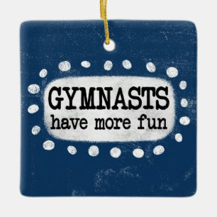 Gymnaster har mer Roligt för ornament