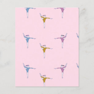 gymnaster på rosa