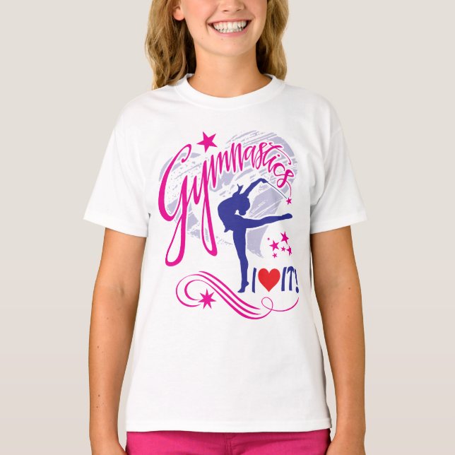 Gymnastes Gymnastik Tee (Framsida)