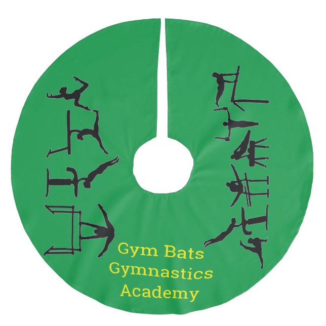 Gymnastics Academy Julgran Skirt Julgransmatta Borstad Polyester (Framsidan)