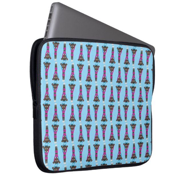 Gymnastics Acrobatics Acro Tumbling Dance Gymnast Laptop Sleeve (Framsidan Höger)