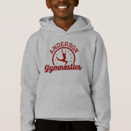 Gymnastics ADD NAMN Gymnast Vault Golv Idrottsman T Shirt