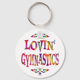 Gymnastics Älskare Nyckelring