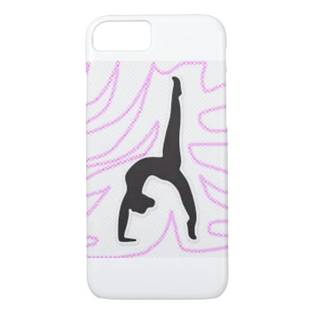 Gymnastics Älskare Phone Case Case-Mate iPhone Skal (Baksida)