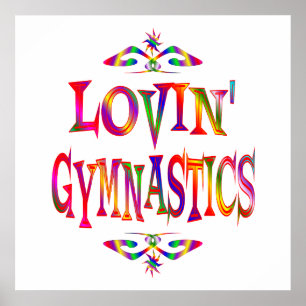 Gymnastics Älskare Poster