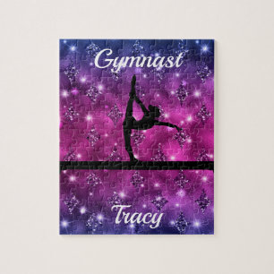Gymnastics Beam Glam Pussel