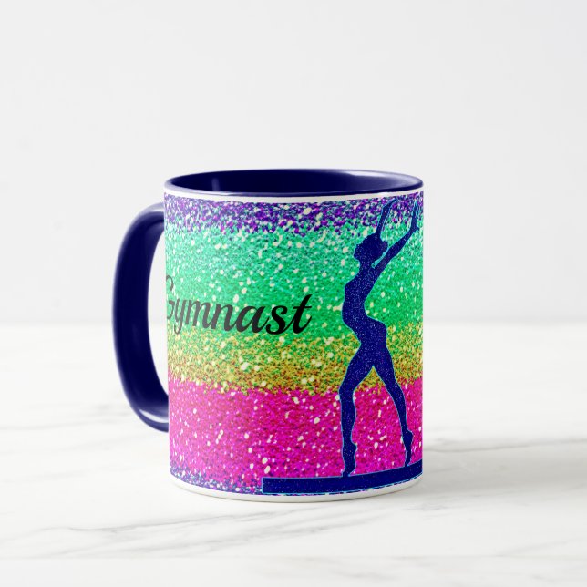 Gymnastics Beam Gnistra Mugg (Framsida vänster)