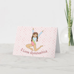 Gymnastics Brunette Kort