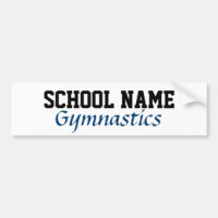 Gymnastics Bumper Sticker