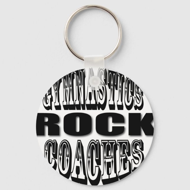 Gymnastics Coach Gift Nyckelring (Framsida)