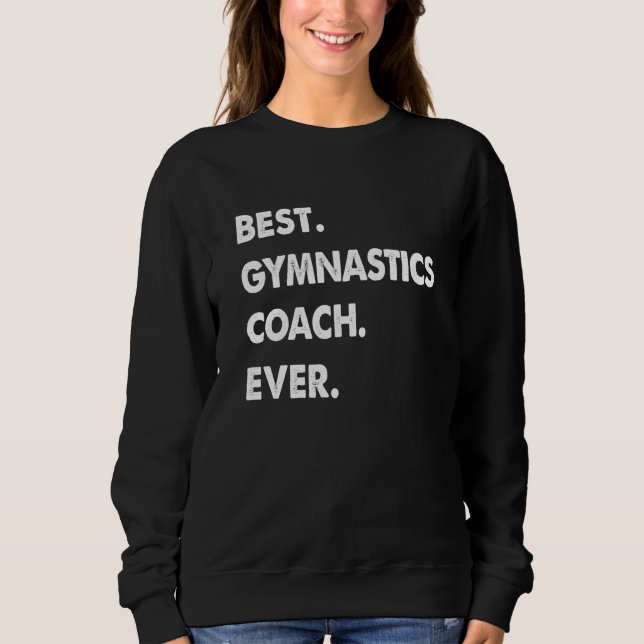 Gymnastics Coach Profession Best Gymnastics Coach  T Shirt (Framsida)