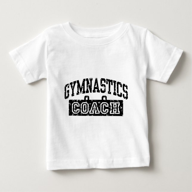 Gymnastics Coach T Shirt (Framsida)