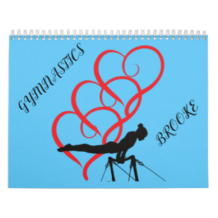 GYMNASTICS COLORFUL CALENDAR PERSONLIG 2022. KALENDER