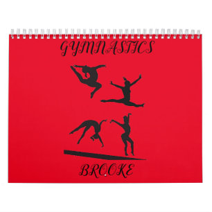 GYMNASTICS COLORFUL CALENDAR PERSONLIG 2022. KALENDER