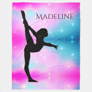 Gymnastics Dance eller Cheer Gradient w/ Hennes Na Fleecefilt