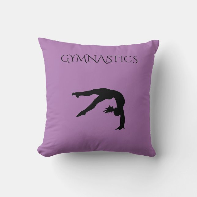 GYMNASTICS dekorativ kudde. Kudde (Framsida)