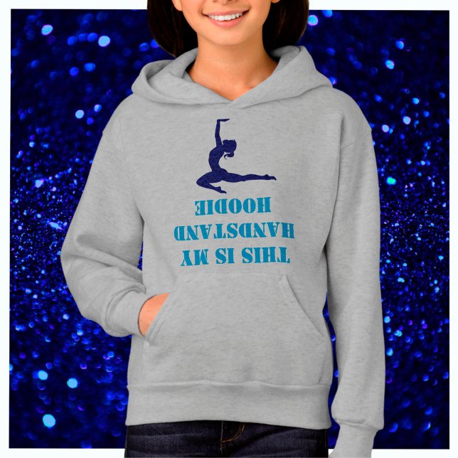 Gymnastics "Det här är min handstand Hoodie" T Shirt (Skapare uppladdad)