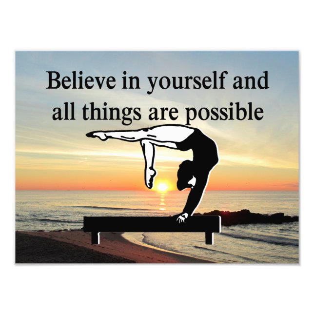 GYMNASTICS DREAMS FOTOTRYCK (Framsidan)