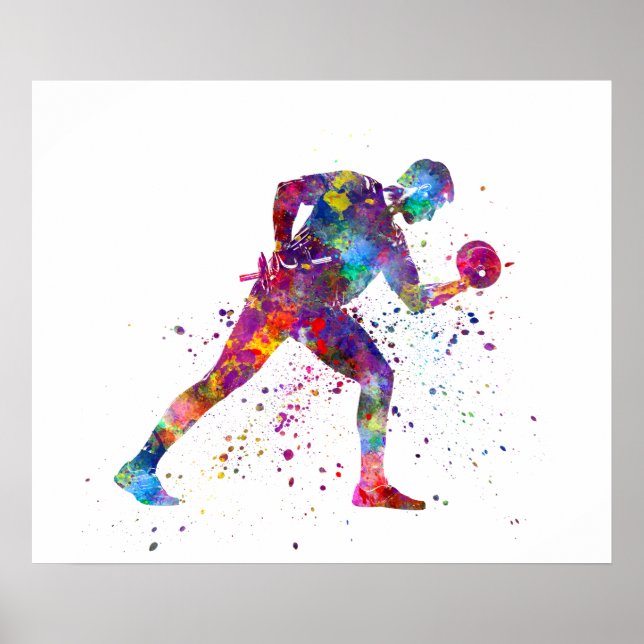 gymnastics exercise poster (Framsidan)