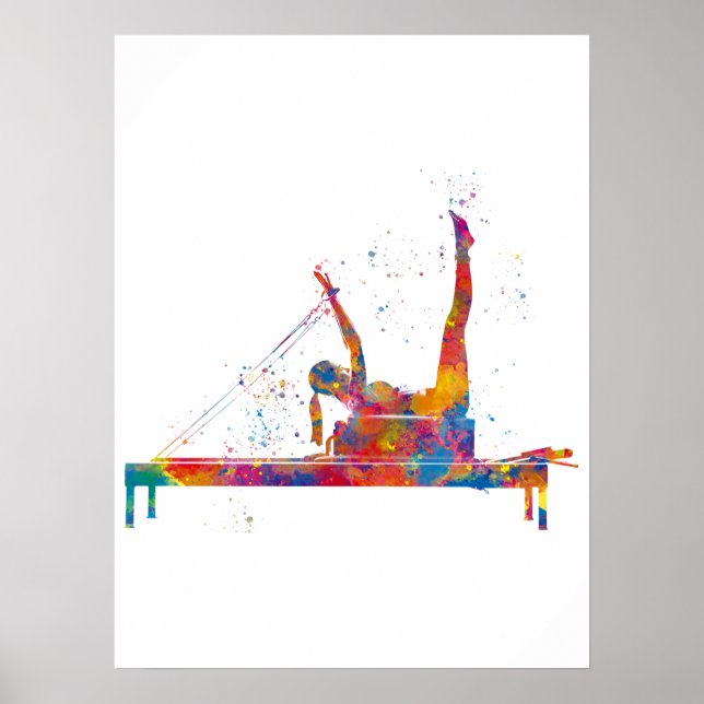 gymnastics exercise poster (Framsidan)