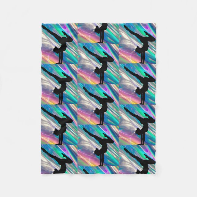 Gymnastics Fleece Blanket (Framsidan)