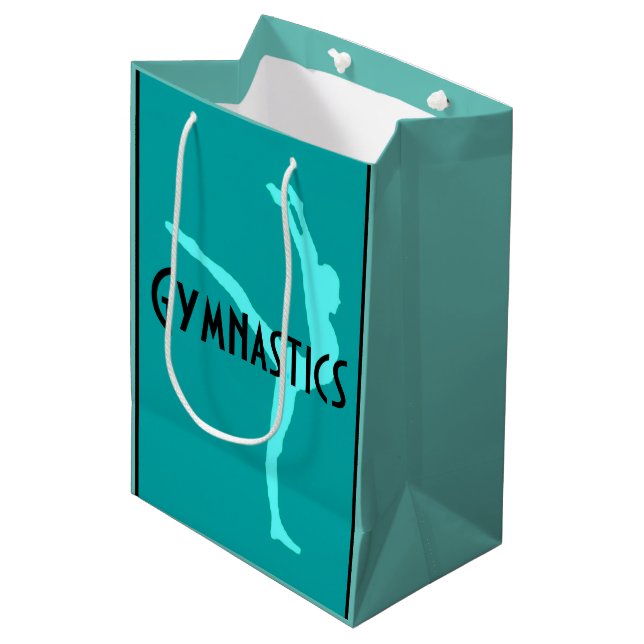 Gymnastics Gift Bag (Framsidan Vinklad)