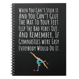 Gymnastics Gift Ideas Sport Girls Women Acrobatics Anteckningsbok