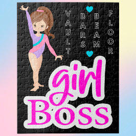 Gymnastics Girl Chef Pussel