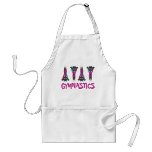 Gymnastics Girl Gymnast Acrobatics Tumbling Dance Förkläde