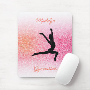 Gymnastics Girl in Gymnast Leotard Rosa Tangerine Musmatta
