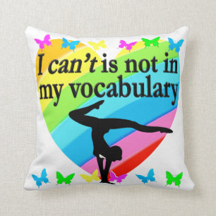 GYMNASTICS GIRL INSPIRATIONAL DESIGT KUDDE