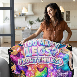 Gymnastics Girl Too Many Leos? I Don't Think So Fleecefilt