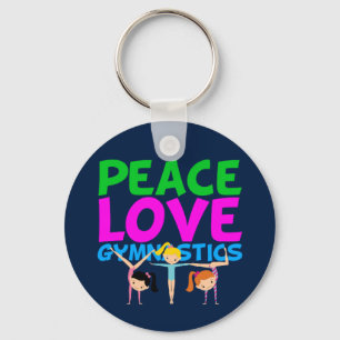 Gymnastics Girls Nyckelring
