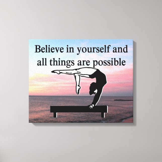 GYMNASTICS GOALS CANVASTRYCK (Framsida)