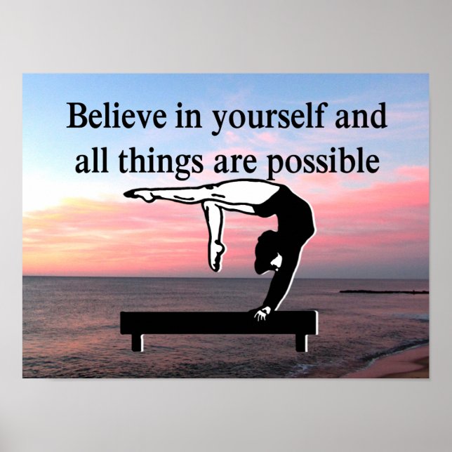 GYMNASTICS GOALS POSTER (Framsidan)