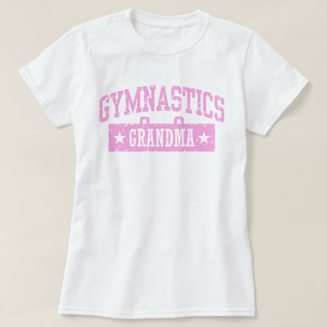 Gymnastics Grandma T-shirt (Design framsida)