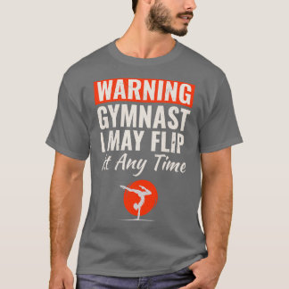 Gymnastics Gymnast Backflip Dance Sports Funny 6 T Shirt