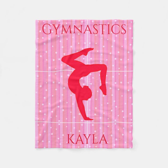 Gymnastics GYMNAST fleece filet. (Framsidan)