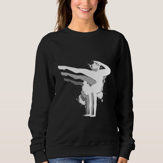 gymnastics gymnsatics gymnastics coach sports club t shirt (Framsida)