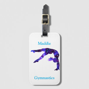 Gymnastics HandSpring Bagagebricka