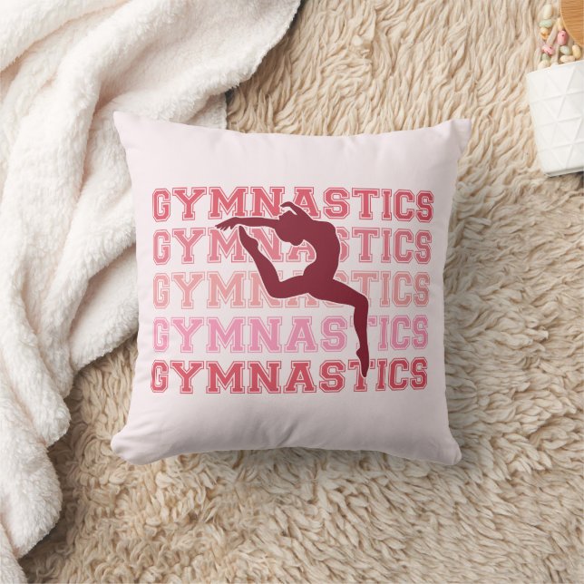 Gymnastics Inspired Kudde (Filt)