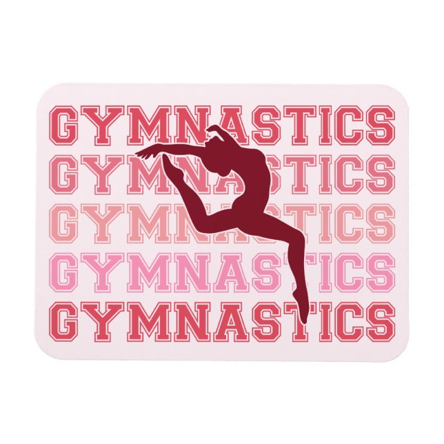 Gymnastics Inspired Magnet (Horisontell)