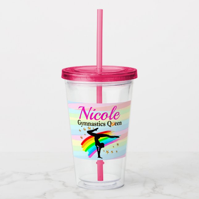 GYMNASTICS-KONSTRUKTION FÖR TUR OCH FÄRG TAKE AWAY MUGG (Framsida)