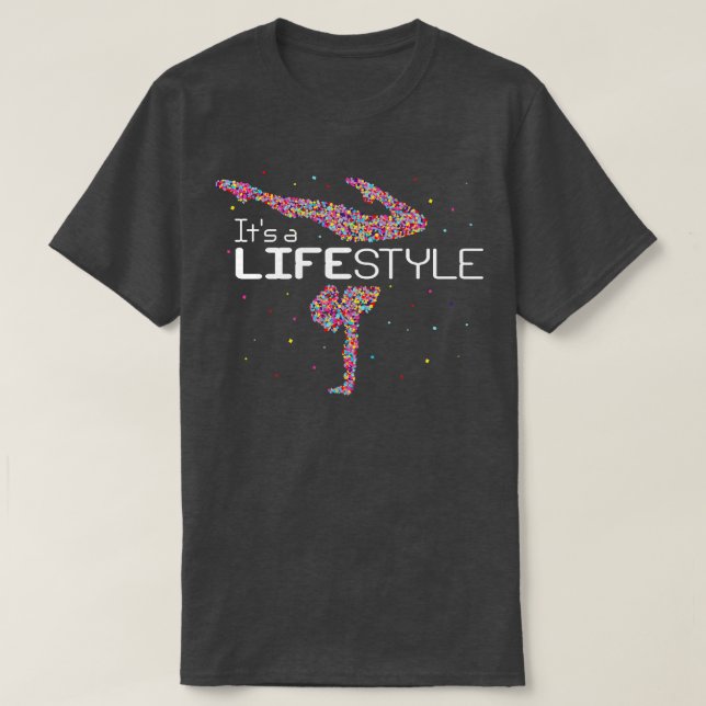 Gymnastics Lifestyle Gymnastics Trainer T Shirt (Design framsida)