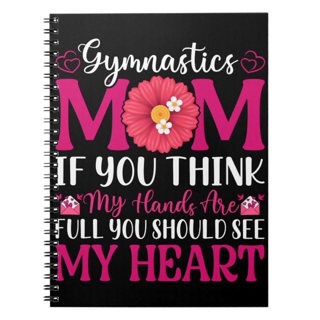 Gymnastics Mamma Anteckningsbok (Framsidan)