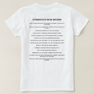 Gymnastics Mamma Anthem - Gym Remix of Old Town Ro T Shirt